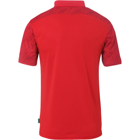 Polo Uhlsport Progressive 28 rouge dos