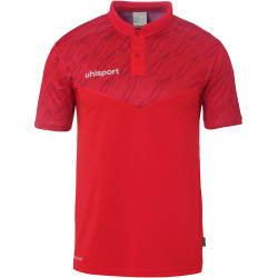Polo Uhlsport Progressive 28 rouge