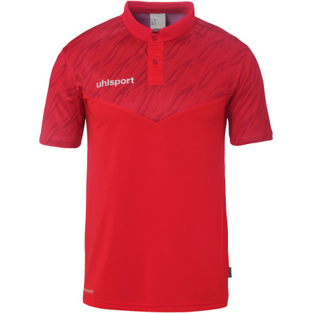 Polo Uhlsport Progressive 28 rouge