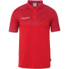 Polo Uhlsport Progressive 28 rouge