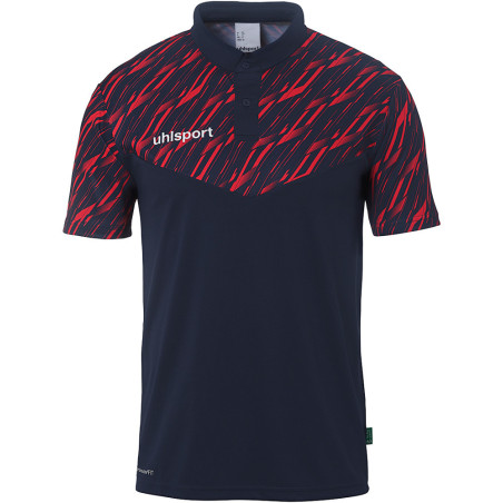 Polo Uhlsport Progressive 28 marine/rouge