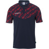 Polo Uhlsport Progressive 28 marine/rouge