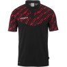 Polo Uhlsport Progressive 28 noir/rouge
