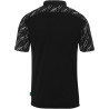 Polo Uhlsport Progressive 28 noir dos