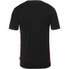 Poly Shirt Uhlsport Progressive 28 noir/rouge dos