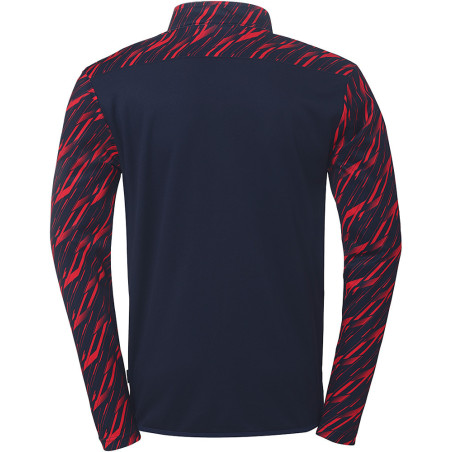 Veste Uhlsport Progressive 28 marine/rouge dos