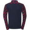 Veste Uhlsport Progressive 28 marine/rouge dos