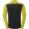Veste Uhlsport Progressive 28 noir/jaune citron dos