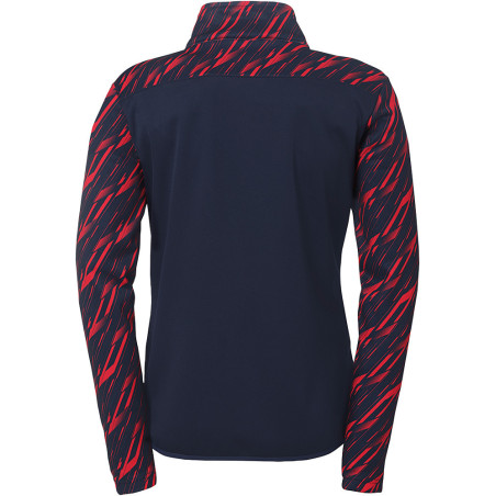 Veste Uhlsport Progressive 28 Femme marine/rouge dos