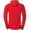 Veste à capuche Uhlsport Progressive 28 rouge dos