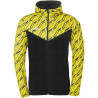 Veste à capuche Uhlsport Progressive 28 noir/jaune citron