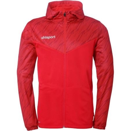 Veste à capuche Uhlsport Progressive 28 rouge
