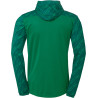 Veste à capuche Uhlsport Progressive 28 lagon dos