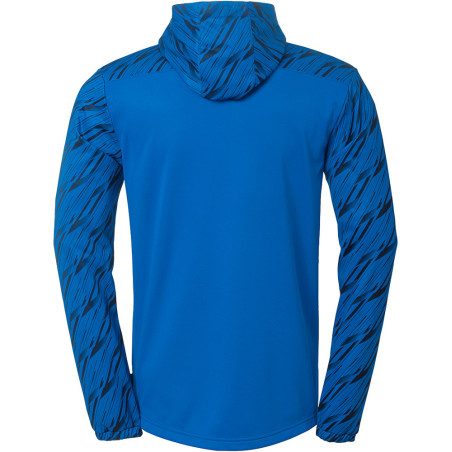 Veste à capuche Uhlsport Progressive 28 azur dos