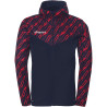 Veste à capuche Uhlsport Progressive 28 marine/rouge