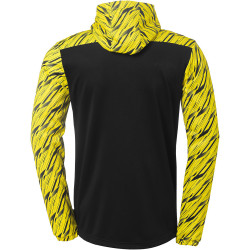 Veste à capuche Uhlsport Progressive 28 noir/jaune citron 2