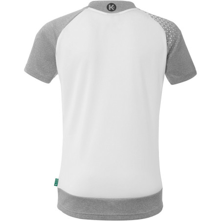 Maillot Kempa Femme Ambition 28 Blanc Gris Foncé Chiné dos