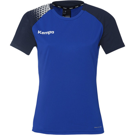 Maillot Kempa Femme Ambition 28 Bleu Roi Bleu Marine face