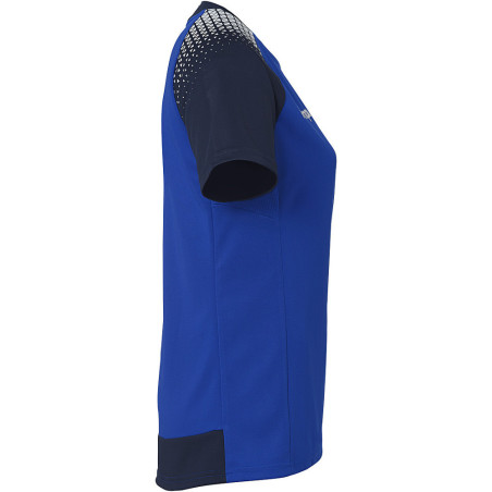 Maillot Kempa Femme Ambition 28 Bleu Roi Bleu Marine côté