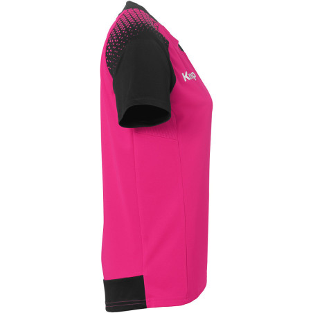 Maillot Kempa Femme Ambition 28 Magenta Noir côté