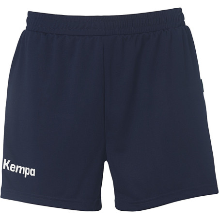 Short Kempa Femme Performance Bleu Marine face