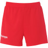 Short Kempa Femme Performance Rouge face