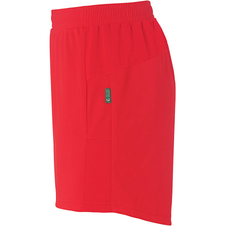 Short Kempa Femme Performance Rouge côté