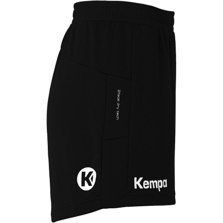 Short Kempa Femme Performance Noir côté