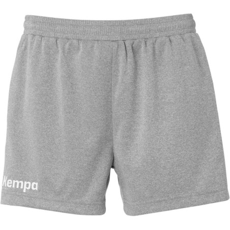 Short Kempa Femme Performance Gris foncé Chiné face