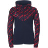 Veste à capuche Uhlsport Progressive 28 Femme marine/rouge