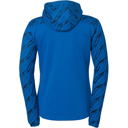 Veste à capuche Uhlsport Progressive 28 Femme azur dos