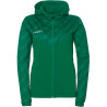 Veste à capuche Uhlsport Progressive 28 Femme lagon