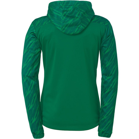 Veste à capuche Uhlsport Progressive 28 Femme lagon dos