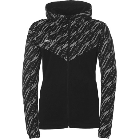 Veste à capuche Uhlsport Progressive 28 Femme noir