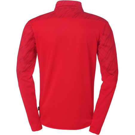 Sweat 1/4 zip Uhlsport Progressive 28 rouge dos