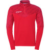 Sweat 1/4 zip Uhlsport Progressive 28 rouge