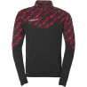 Sweat 1/4 zip Uhlsport Progressive 28 noir/rouge