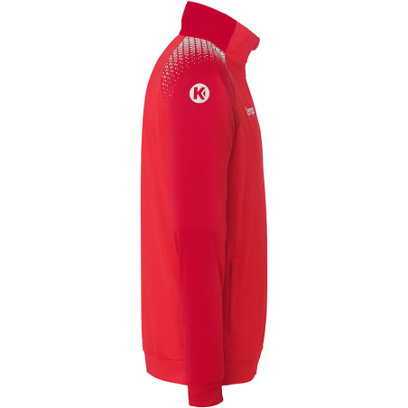 Veste de survêtement Kempa Ambition 28 Rouge Rouge Chili côté