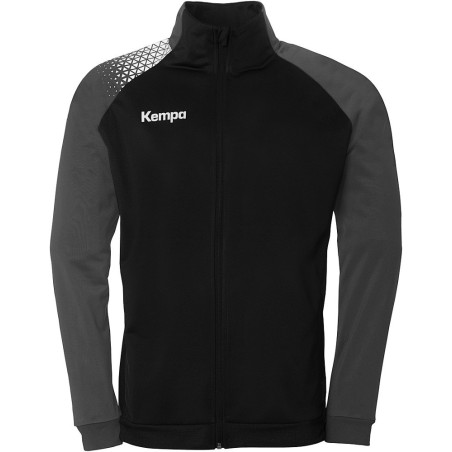 Veste de survêtement Kempa Ambition 28 Noir Anthracite face