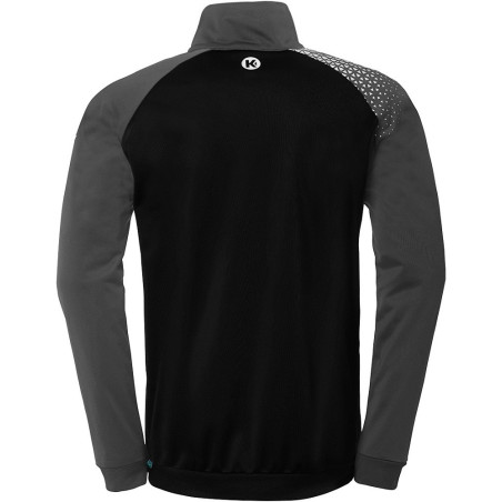 Veste de survêtement Kempa Ambition 28 Noir Anthracite dos