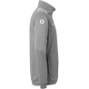 Veste de survêtement Kempa Ambition 28 Gris Foncé Chiné Blanc côté