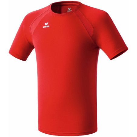 Tshirt running Erima performance rouge