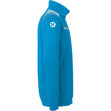Veste de survêtement Kempa Ambition 28 Bleu Kempa Blanc côté