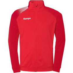 Veste de survêtement Kempa Ambition 28 Rouge Rouge Chili face