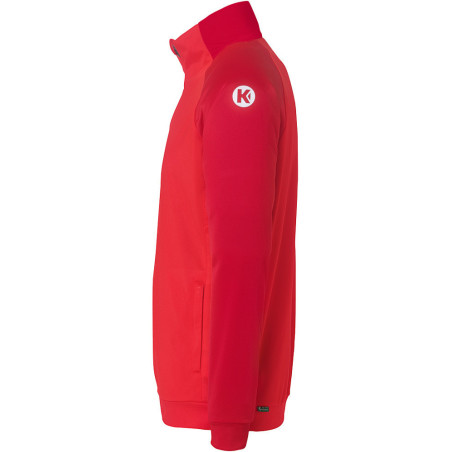 Veste de survêtement Kempa Ambition 28 Rouge Rouge Chili côté