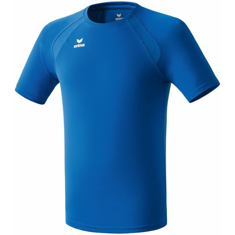 Tshirt running Erima performance bleu roi