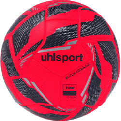 Ballon de football Uhlsport Match Addglue blanc/bleu marine/rouge 2