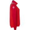 Veste de survêtement Kempa Femme Ambition 28 Rouge Rouge Chili côté