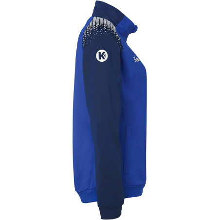 Veste de survêtement Kempa Femme Ambition 28 Bleu Roi Bleu Marine côté