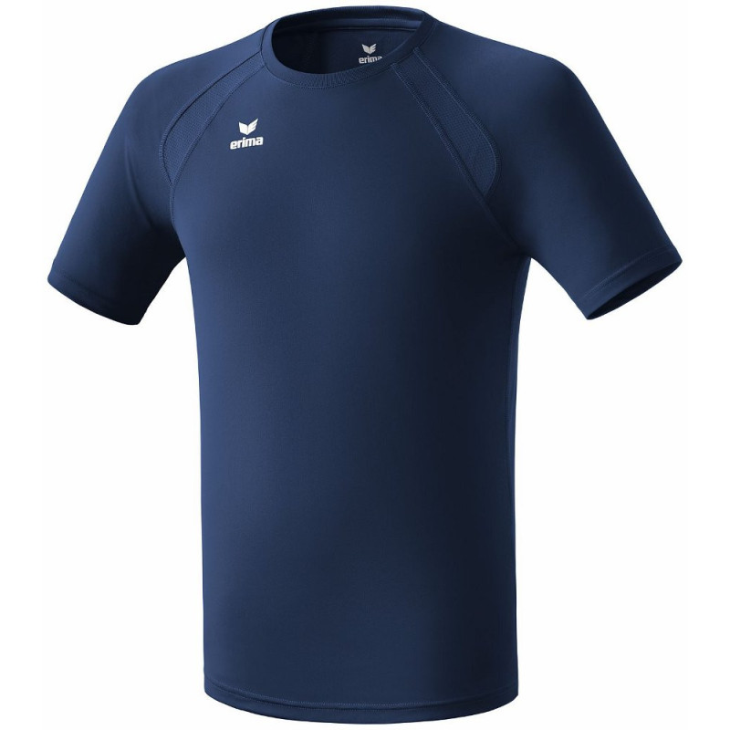 Tshirt running Erima performance bleu navy (marine)